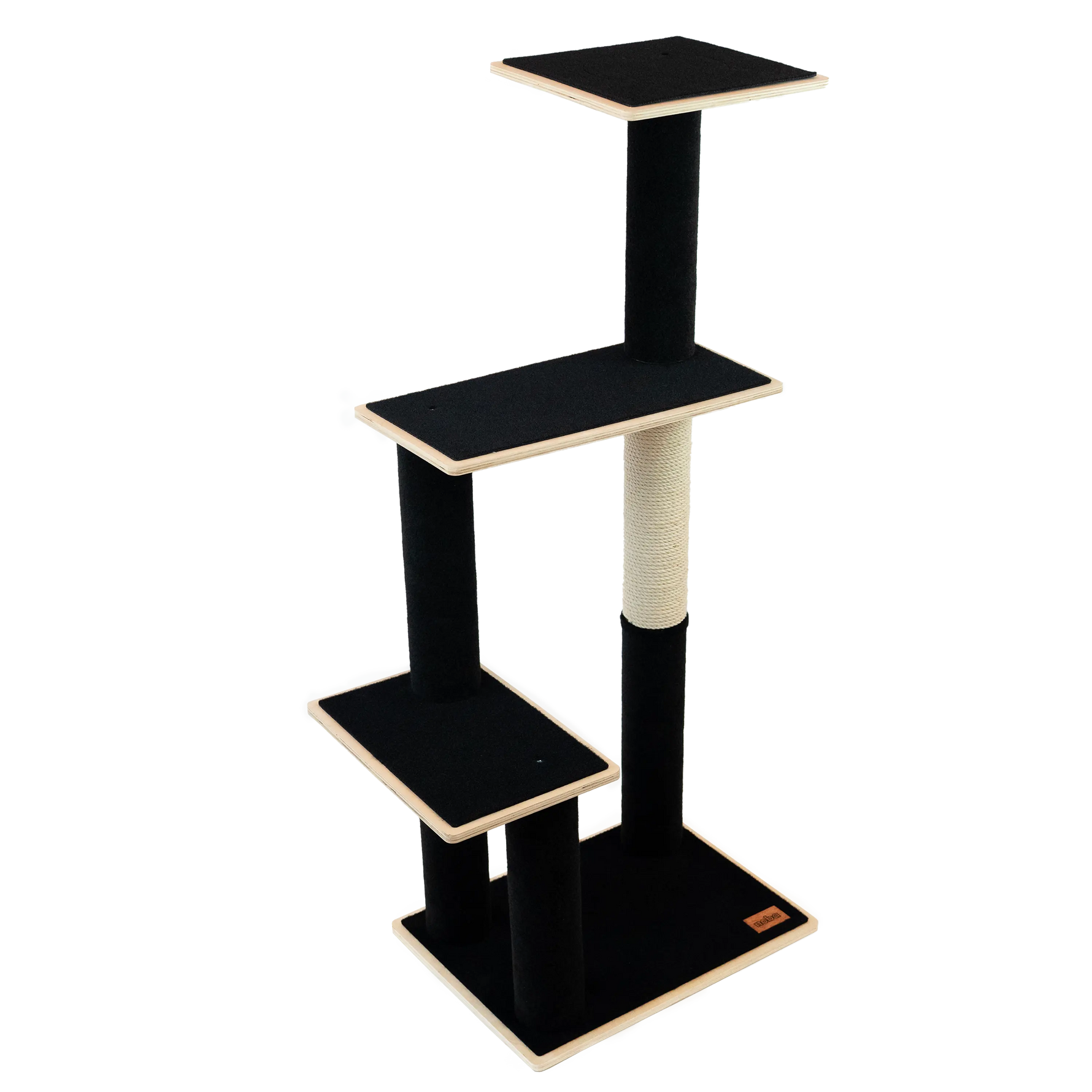 Noba Modern Plywood 3-Level Cat Tree Noba Animal Co.