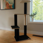 Noba Modern Plywood 3-Level Cat Tree Noba Animal Co.