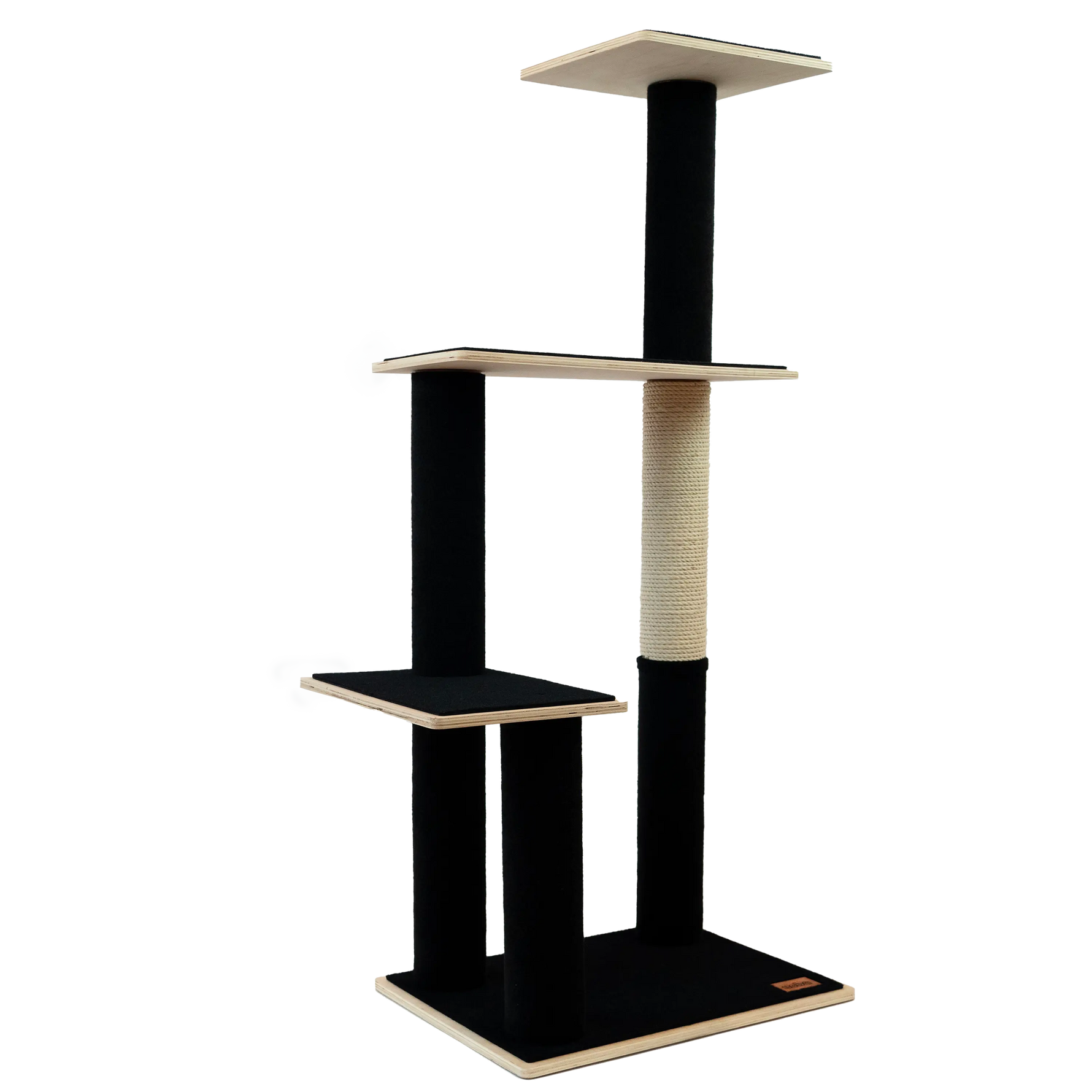 Noba Modern Plywood 3-Level Cat Tree Noba Animal Co.