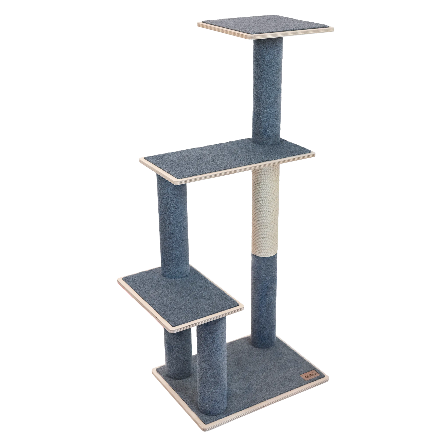 Noba Modern Plywood 3-Level Cat Tree Noba Animal Co.