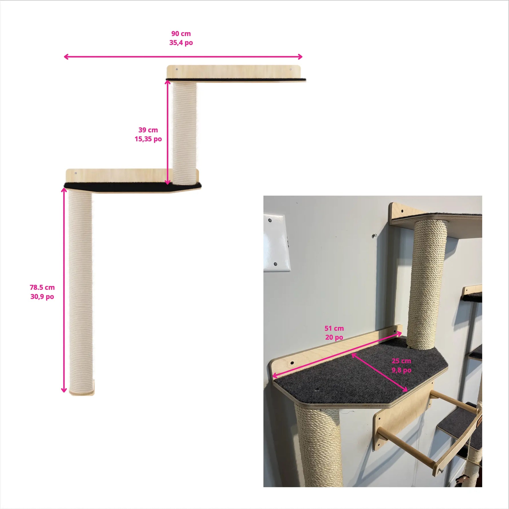 Noba Mural System Kit- The Vertical Playground Noba Animal Co.