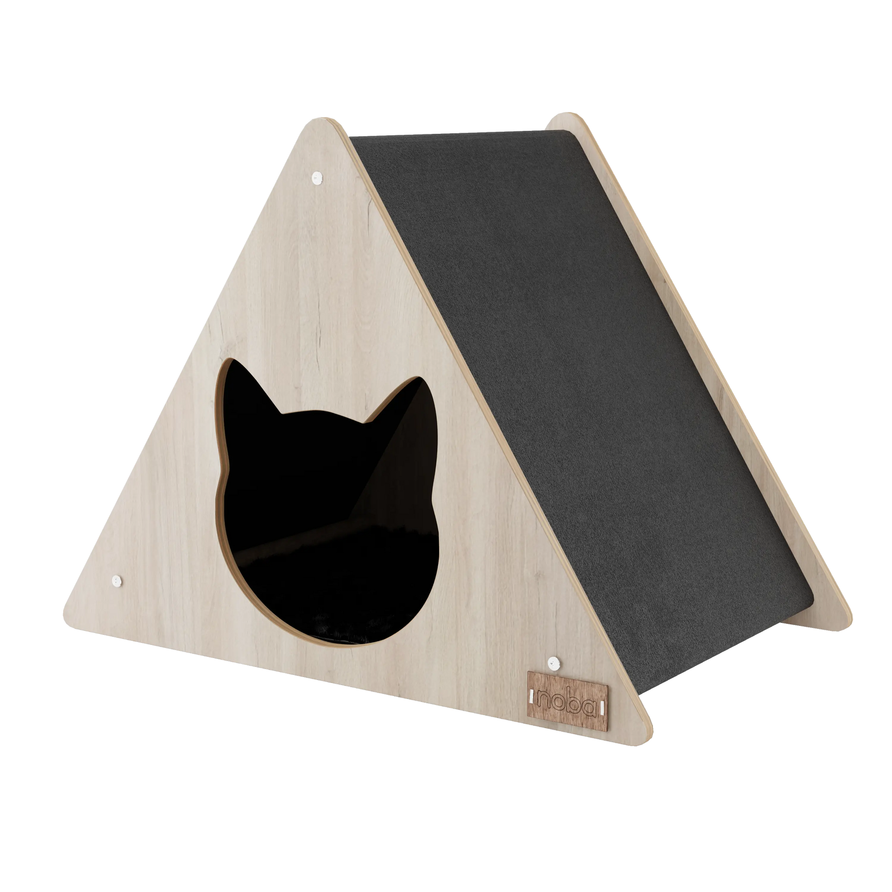 Noba Origin Scratchable Teepee Cat House Noba Animal Co.