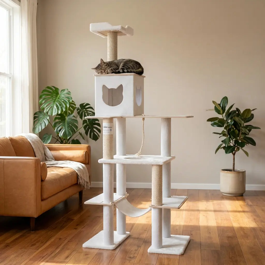 Noba Supreme 81" Tower - 6 - Level Cat Tree Noba Animal Co.