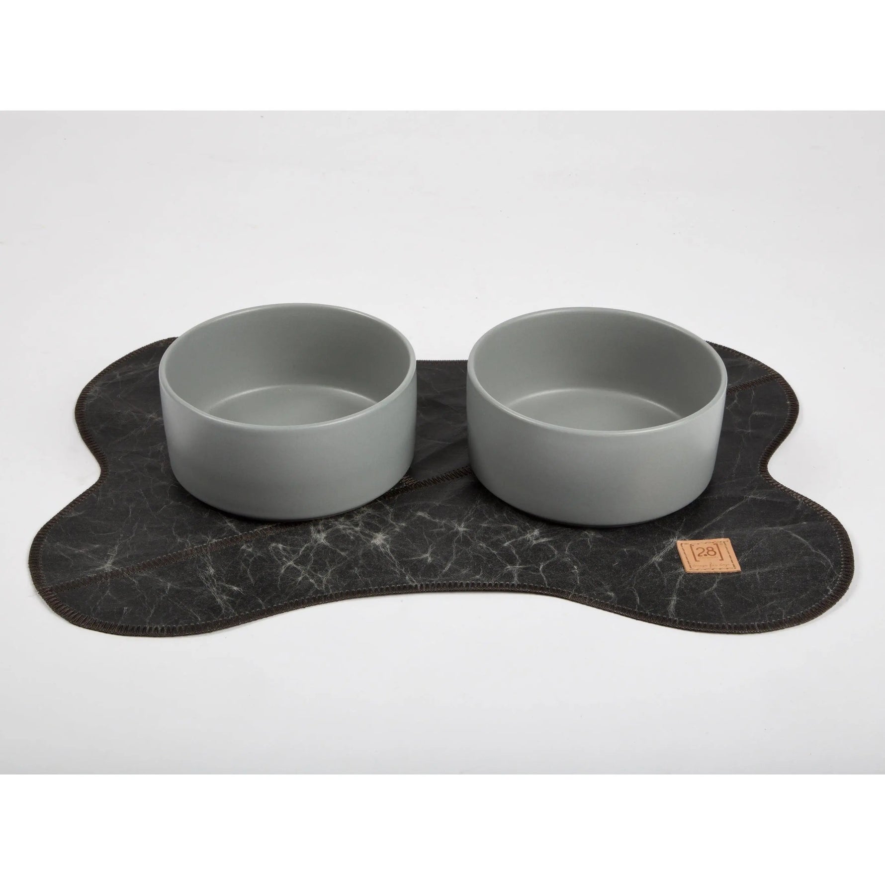 PAWMART - Dog Bowl with Wooden Stand - PAWMART.ca