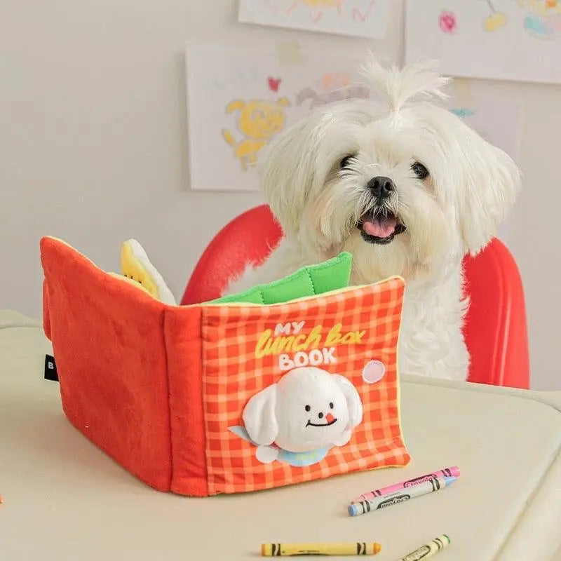 Pandina Ideas - Ice Cream - My Lunch Box Book - Hidden Food Toy, Interactive Sound Toy for Dogs - PAWMART.ca