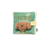 Pandina Ideas - Scout Dog Book - Hidden Food Playbook, Interactive Sound Toy for Dogs Pandina Ideas