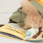 Pandina Ideas - Scout Dog Book - Hidden Food Playbook, Interactive Sound Toy for Dogs Pandina Ideas