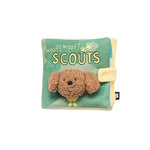 Pandina Ideas - Scout Dog Book - Hidden Food Playbook, Interactive Sound Toy for Dogs - PAWMART.ca