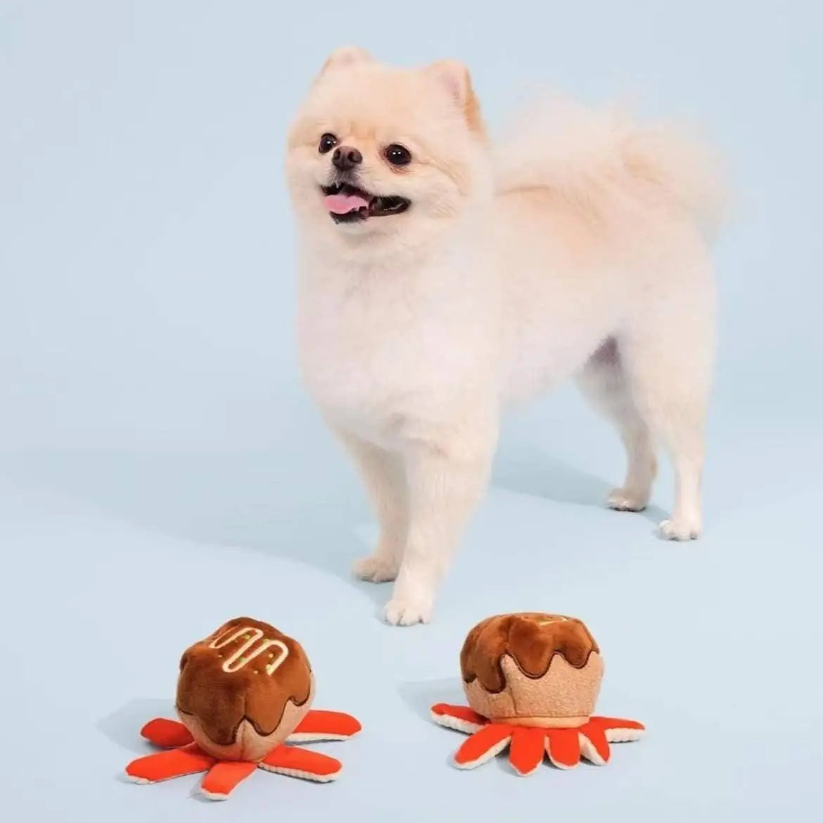 Pandina Ideas - Takoyaki Toy - Hidden Game Croquettes and Snacks, Interactive Sound Toy for Dogs - PAWMART.ca