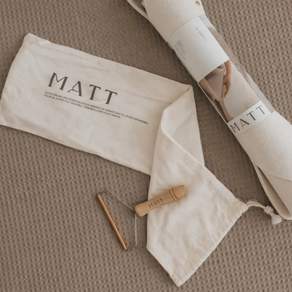 Panier pour animaux en feutre de laine 17x13  | MATT™ MATT Collective