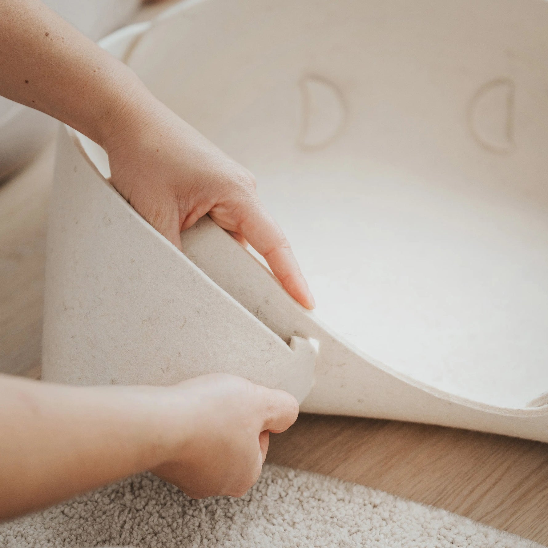 Panier pour animaux en feutre de laine 17x13  | MATT™ MATT Collective