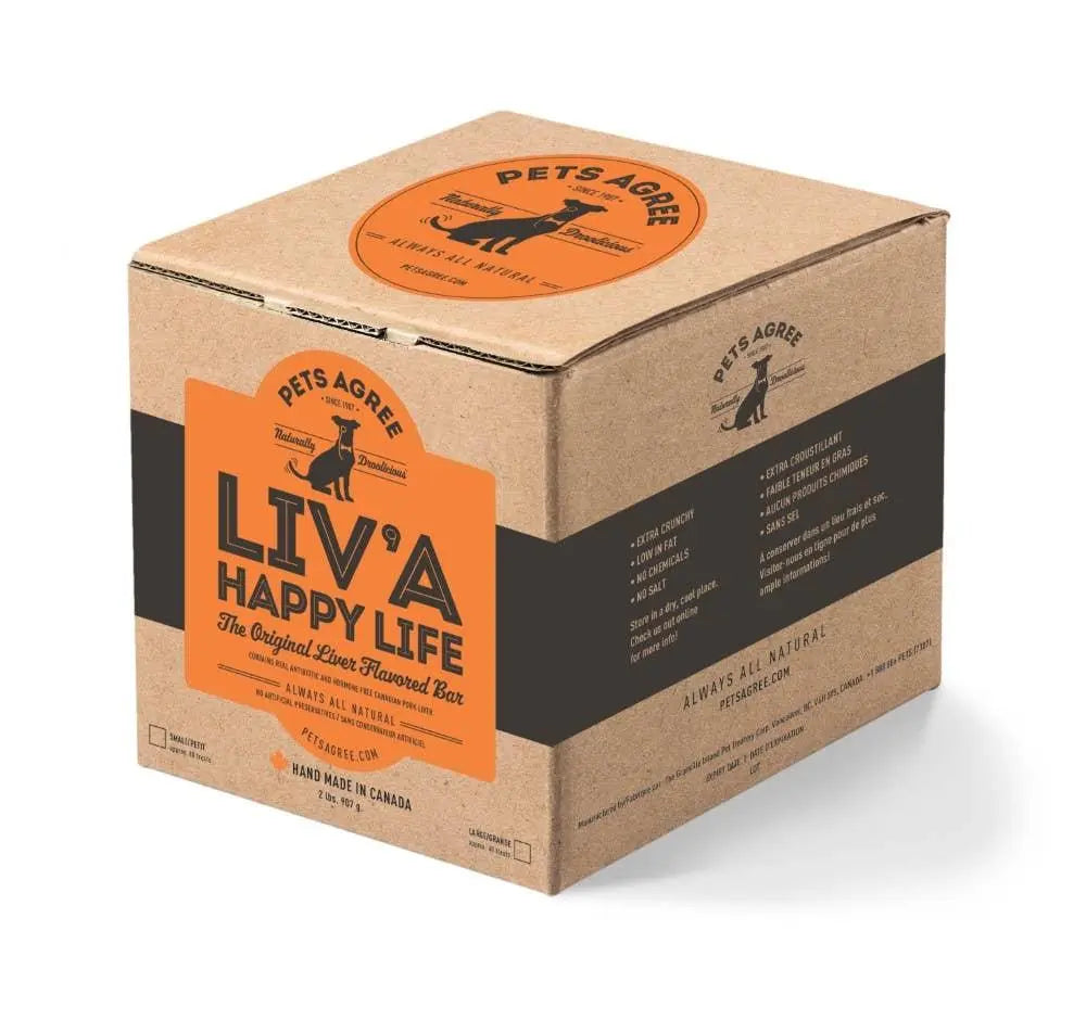 Pet Treatery -Liv'A Happy Life (Liver - Regular Biscuit dog treat) - PAWMART.ca