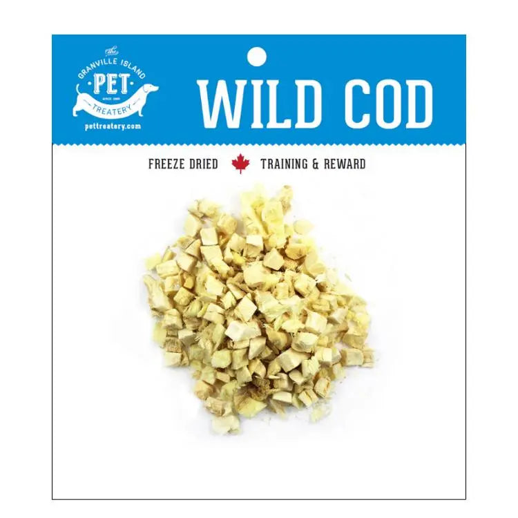 Pet Treatery - Wild Cod - Freeze Dried Pet Treatery