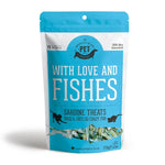 Pet Treatery - With Love and Fishes (Sardines - Large Bag, dog, cat treat) Pet Treatery