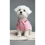 Pink cotton shirt Puccissimé Pet Couture