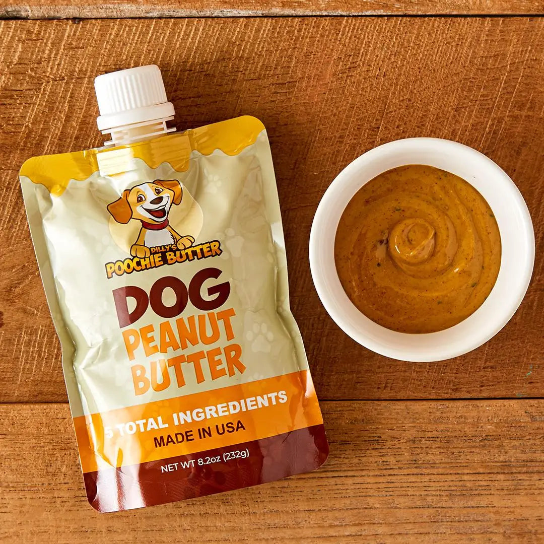 Poochie Butter - Squeeze Pack - Peanut Butter foe Dogs Poochie Butter