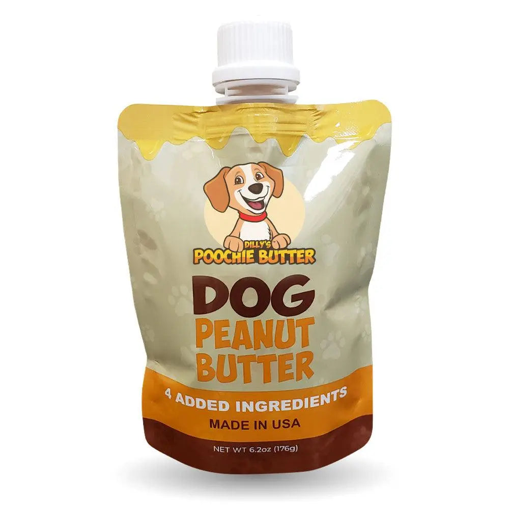 Poochie Butter - Squeeze Pack - Peanut Butter foe Dogs - PAWMART.ca