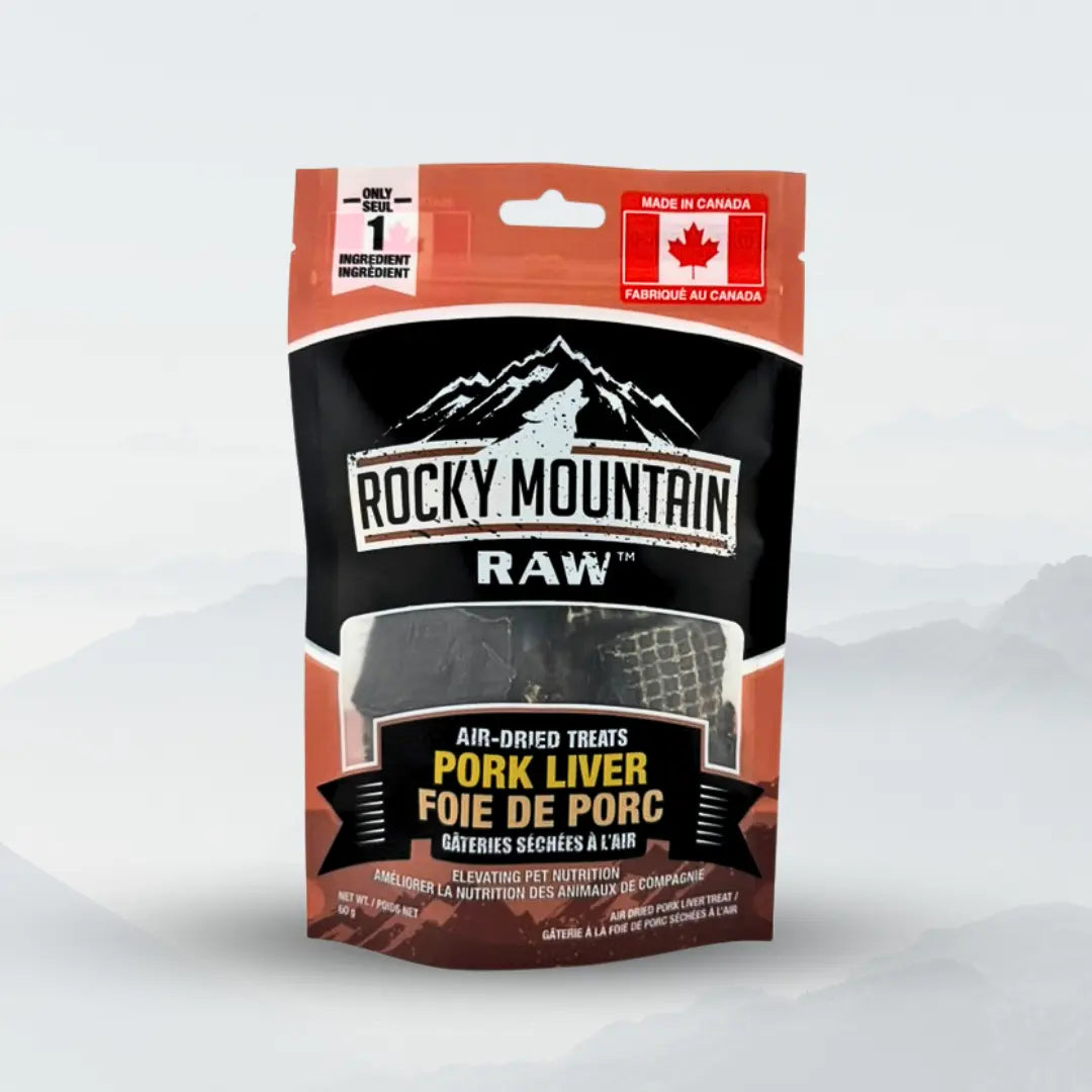 Pork Liver Treats 60g ROCKY MOUNTAIN RAW
