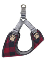 Pretty Paw - Buffalo CHECK  - Dogs Harness PRETTY PAW