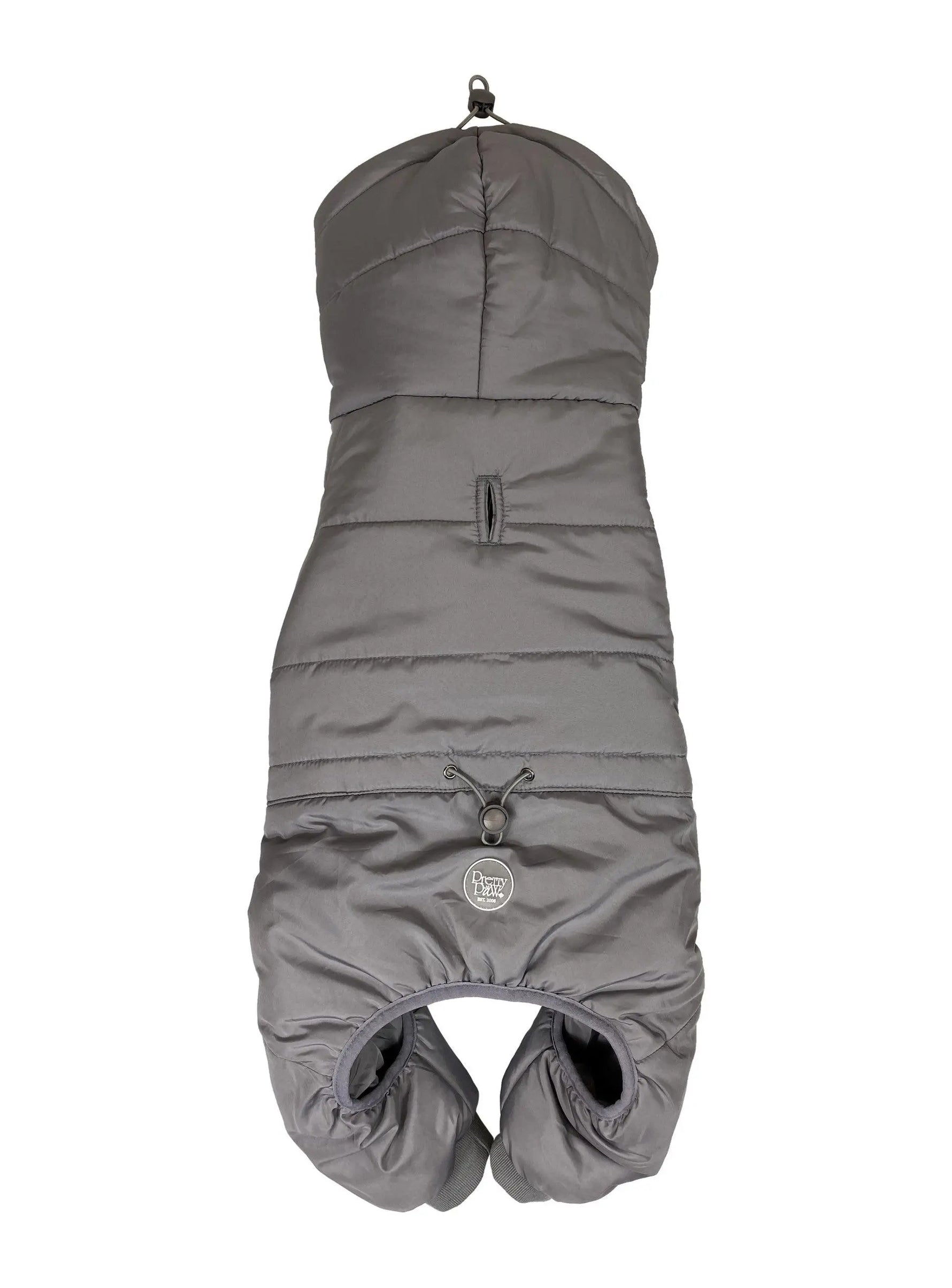 Pretty Paw - Expedition GRANITE GREY - Snowsuits for dogs - PAWMART.ca