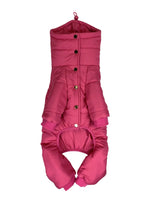 Pretty Paw - Expedition MAGENTA ROSE - Snowsuits for dogs PRETTY PAW