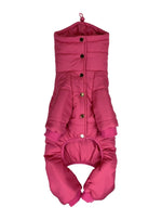 Pretty Paw - Expedition MAGENTA ROSE - Snowsuits for dogs - PAWMART.ca