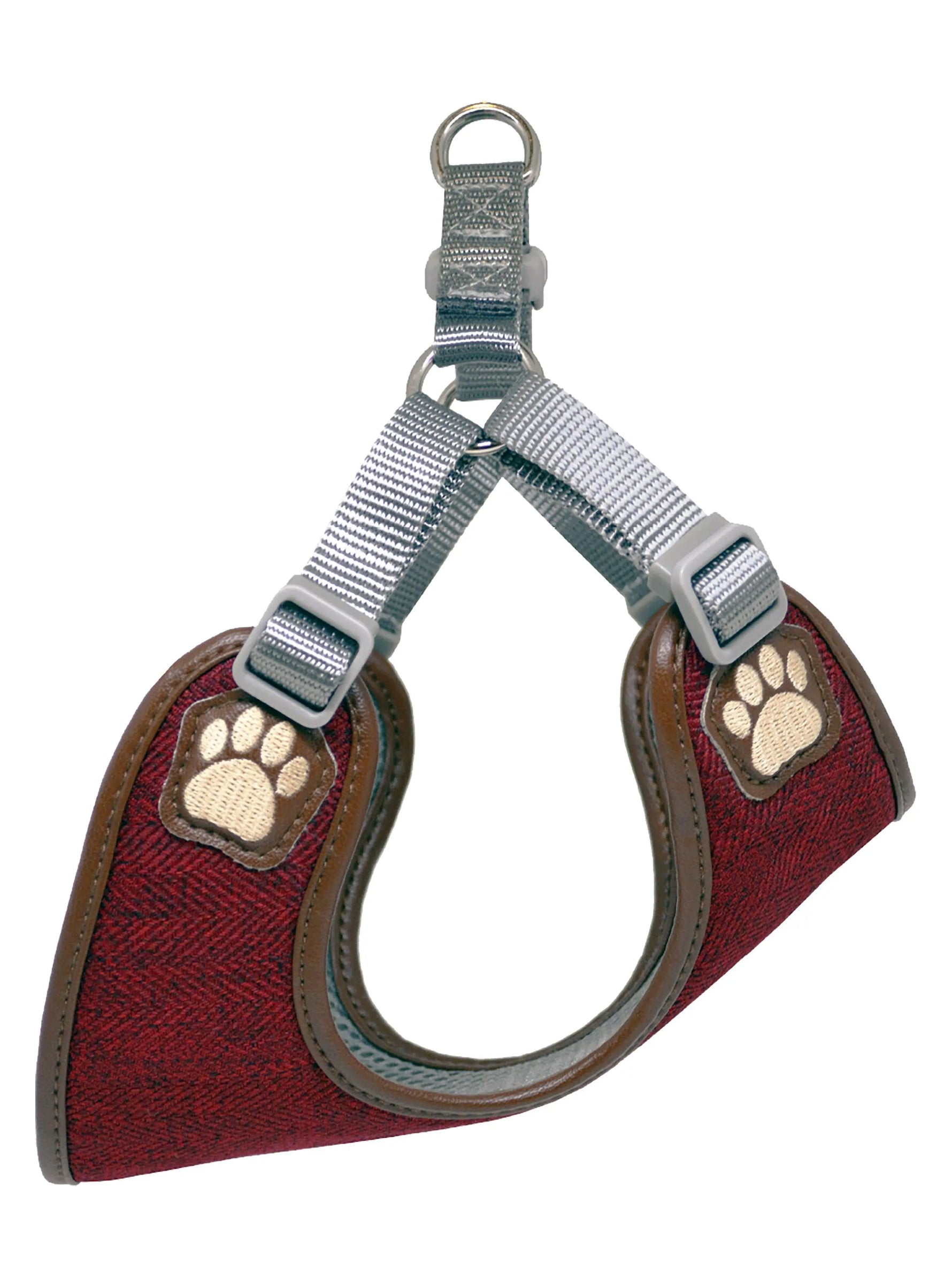 Pretty Paw - London BORDEAUX  - Dogs Harness - PAWMART.ca