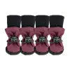 Pretty Paw - Max BURGUNDY BORDEAUX - Winter Boots for Dog PRETTY PAW