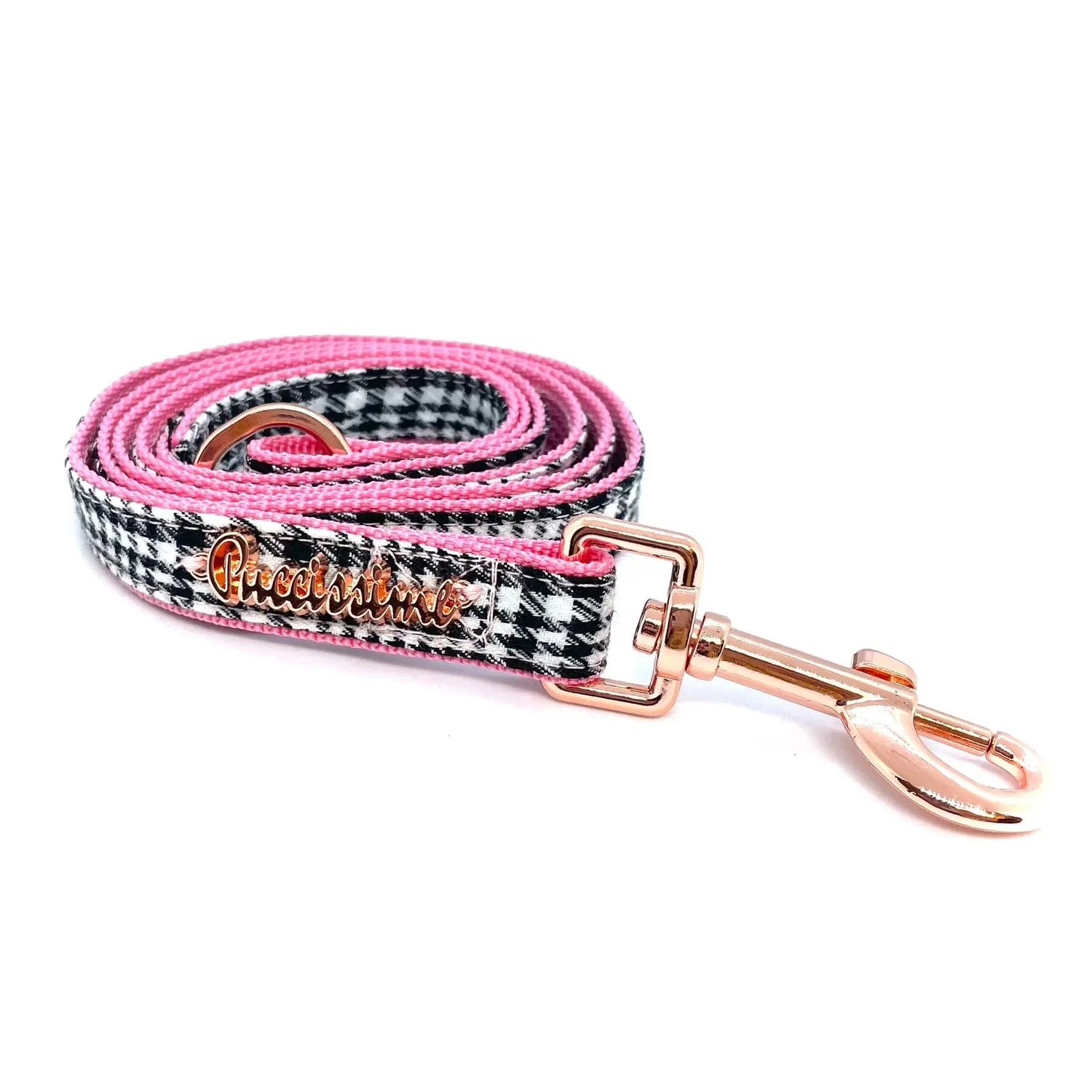 Princess leash with hands-free extension Puccissimé Pet Couture