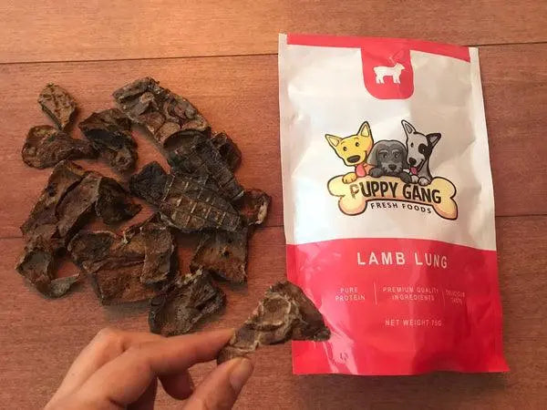 Puppy Gang - Lamb Lung - Dog Treats - PAWMART.ca