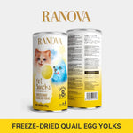 RANOVA - Freeze Dried Quail Egg Yolk - Dog and Cat Treats RANOVA
