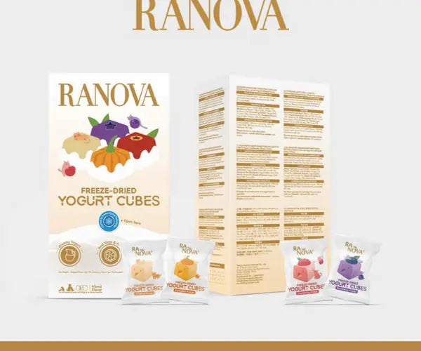 RANOVA - Freeze Dried Yogurt Cubes - Pet Treats RANOVA