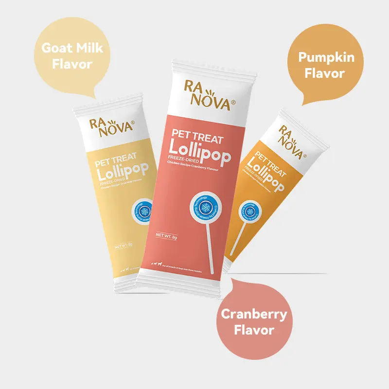 RANOVA - Lollipops Freeze Dried Treats for dogs PAWMART Pet Store - Grooming - Toronto