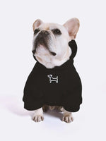 RIFRUF Essential Dog Hoodie - Black - PAWMART.ca