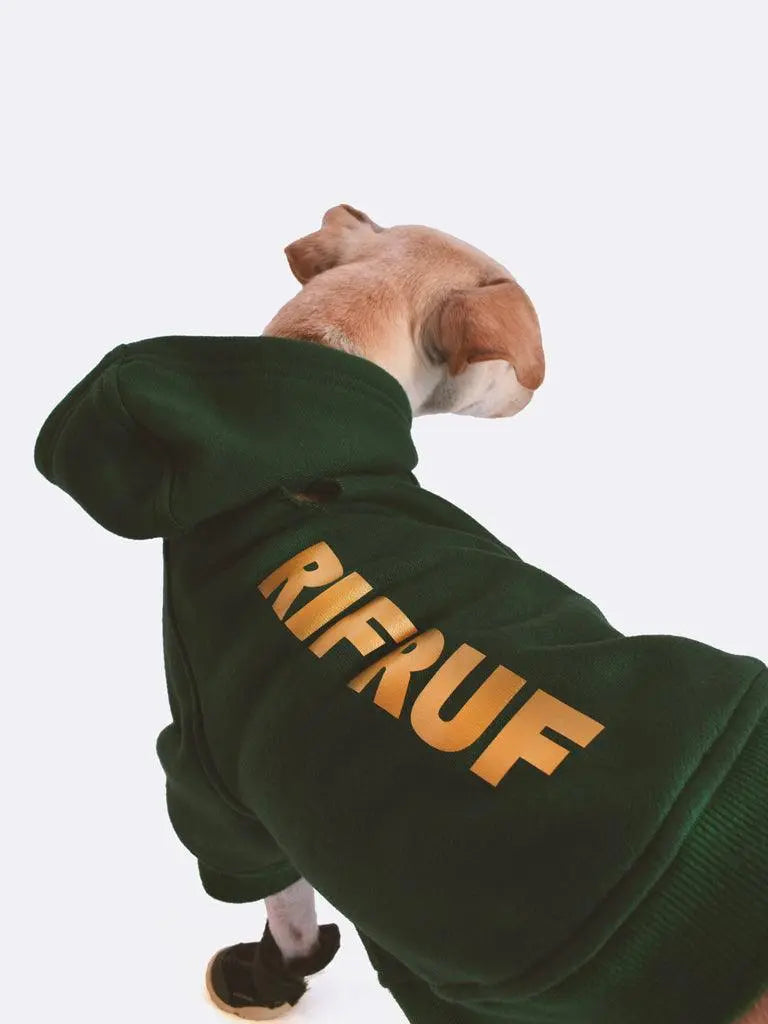 RIFRUF Essential Dog Hoodie - Jade - PAWMART.ca