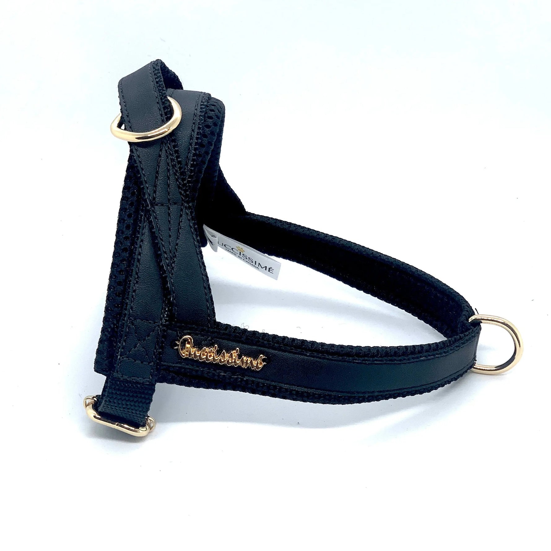 Raven One-Click Dog Harness Puccissimé Pet Couture