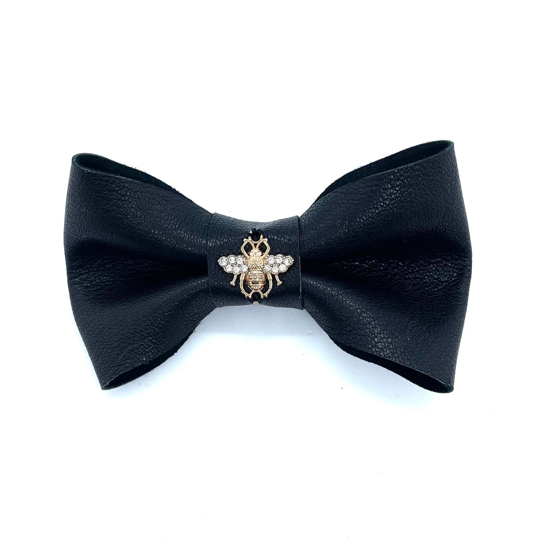 Raven dog bow tie Puccissimé Pet Couture