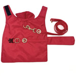 Red Rain Jacket Puccissimé Pet Couture