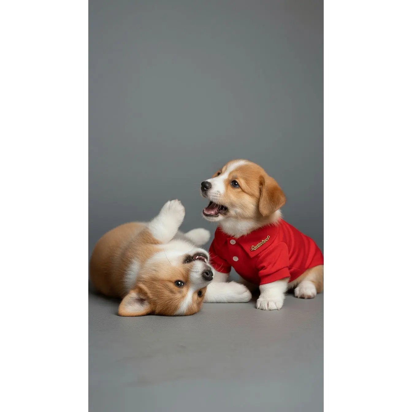 Red cotton shirt Puccissimé Pet Couture