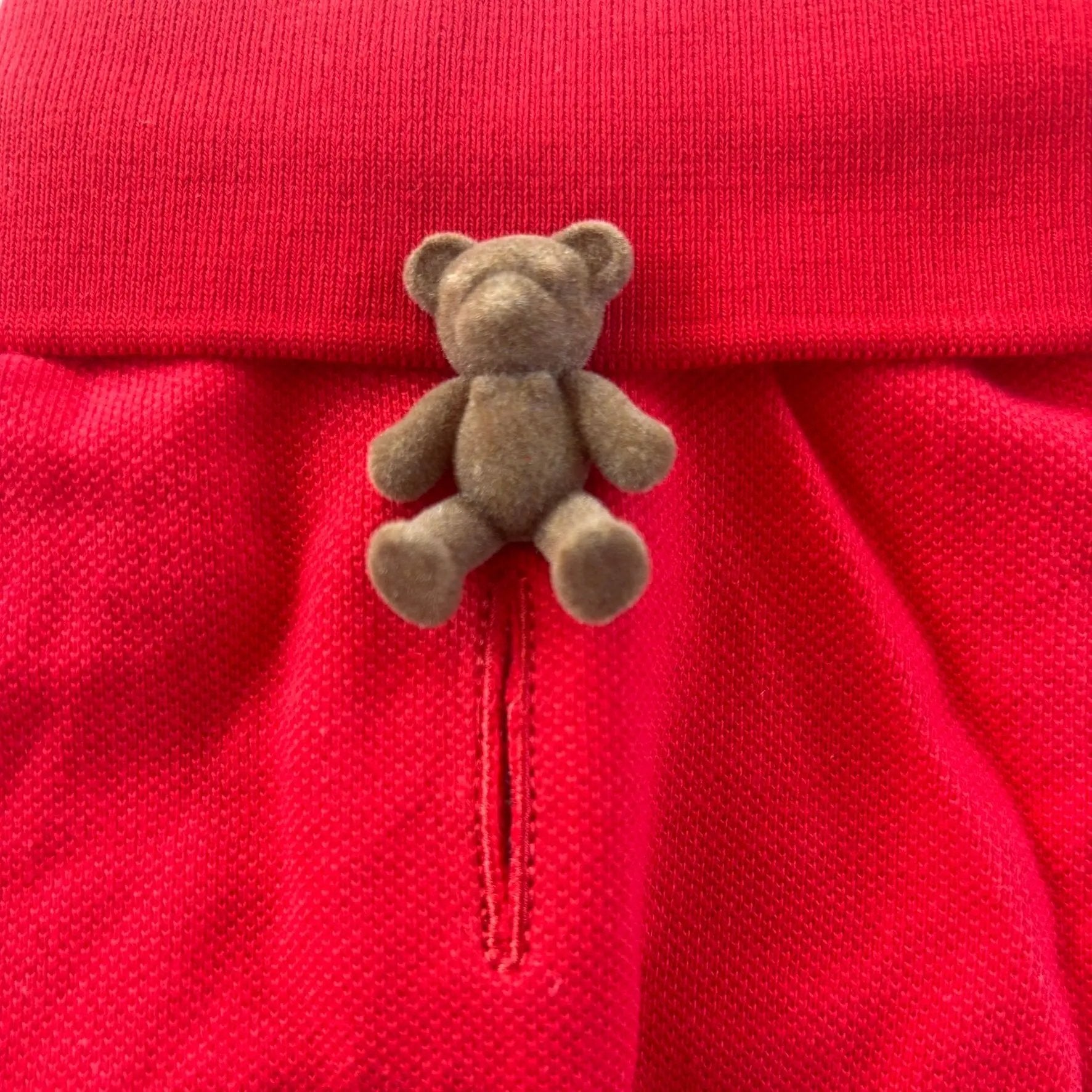 Red cotton shirt Puccissimé Pet Couture
