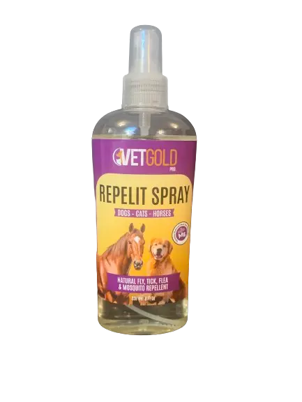 Repelit All Natural Fly, Tick & Flea Repellent Spray VetGold North America