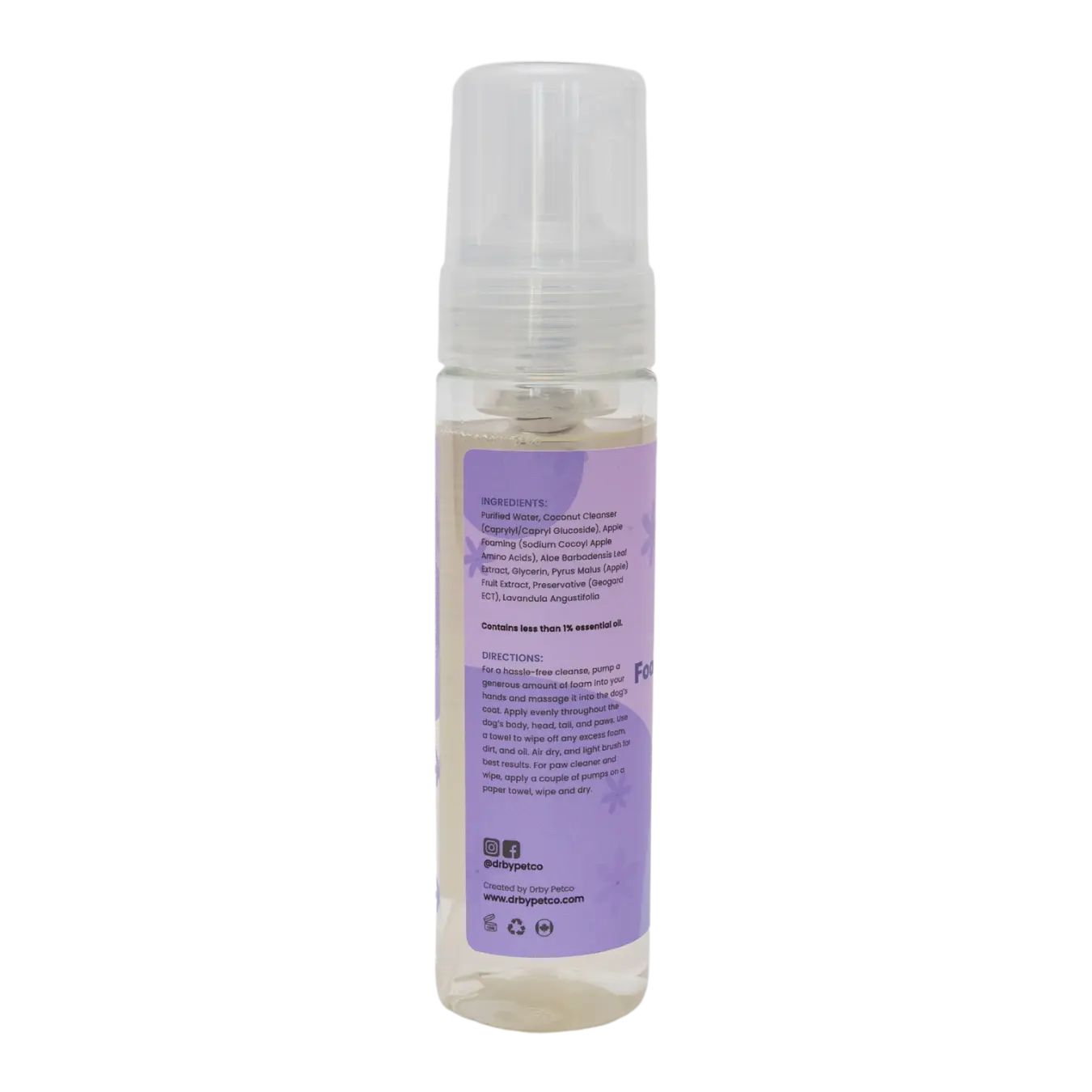 Rinse-Free Foaming Cleanser Drby Pet Co.