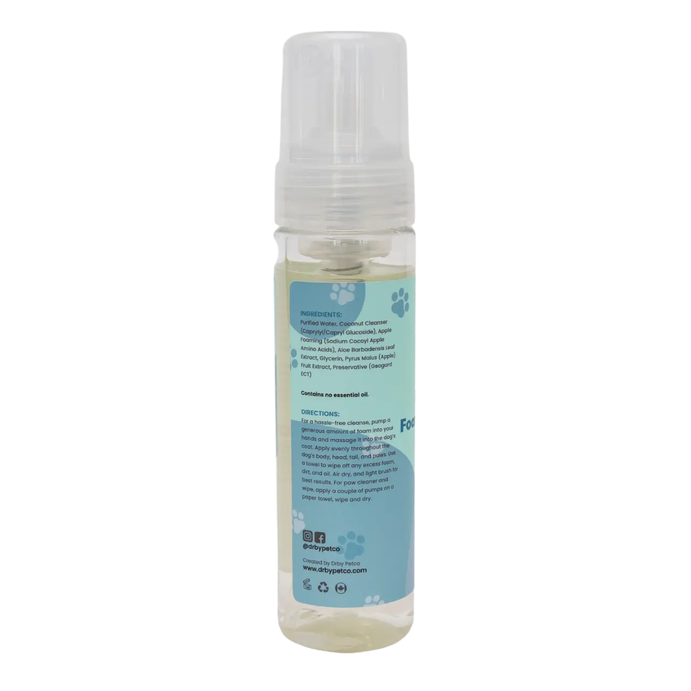 Rinse-Free Foaming Cleanser Drby Pet Co.