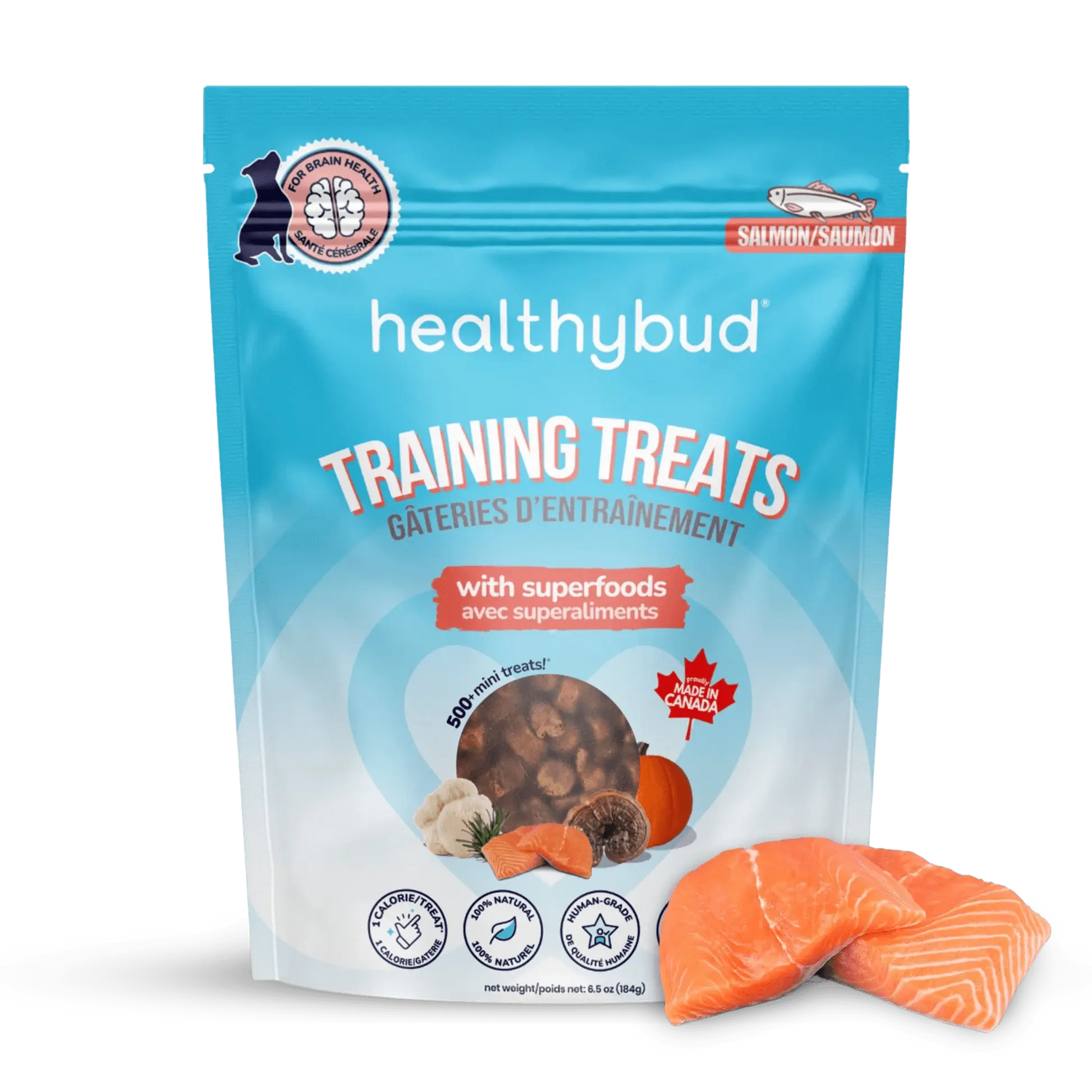 Salmon Mini Training Treats healthybud