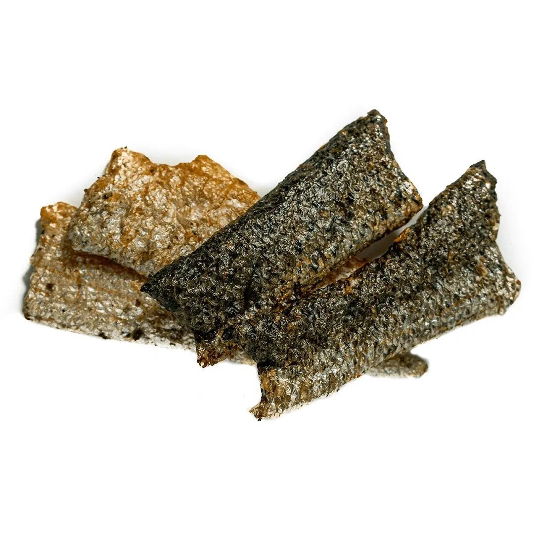 Salmon Skin Strips 85g Only One Treats