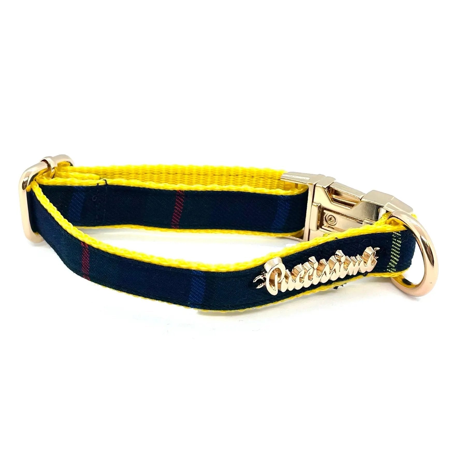 Scotland Tartan Collar Puccissimé Pet Couture