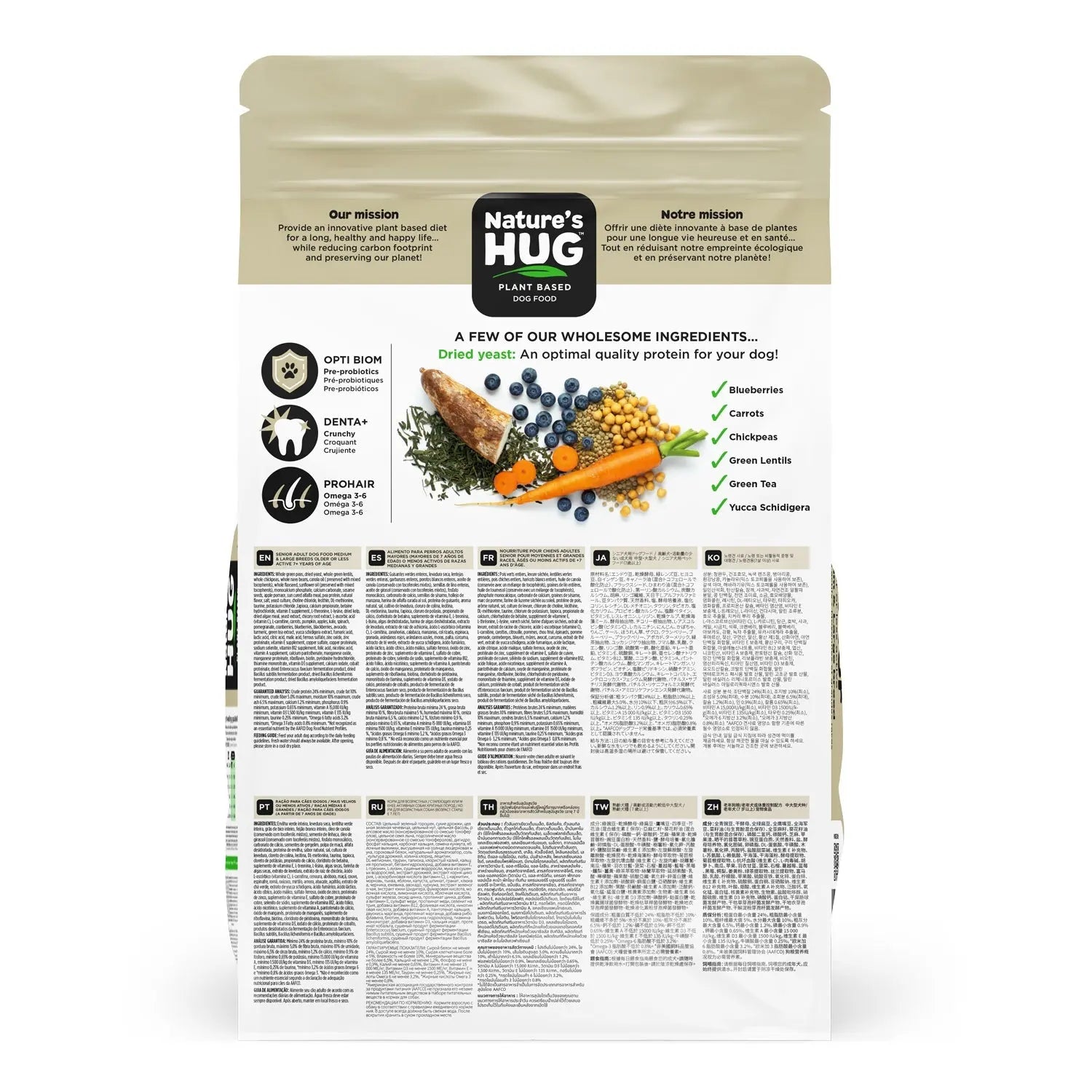 Senior, Dog Food for Medium & Large Breeds (7+ Years) SRT™ Nature’s HUG™ Pet Food Inc.