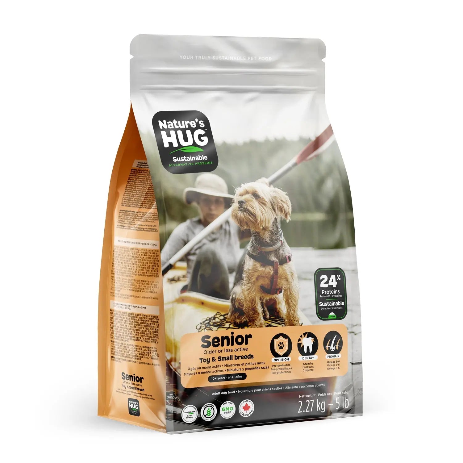 Senior, Dog Food for Toy & Small Breeds (10+ Years) With SRT™ Nature’s HUG™ Pet Food Inc.
