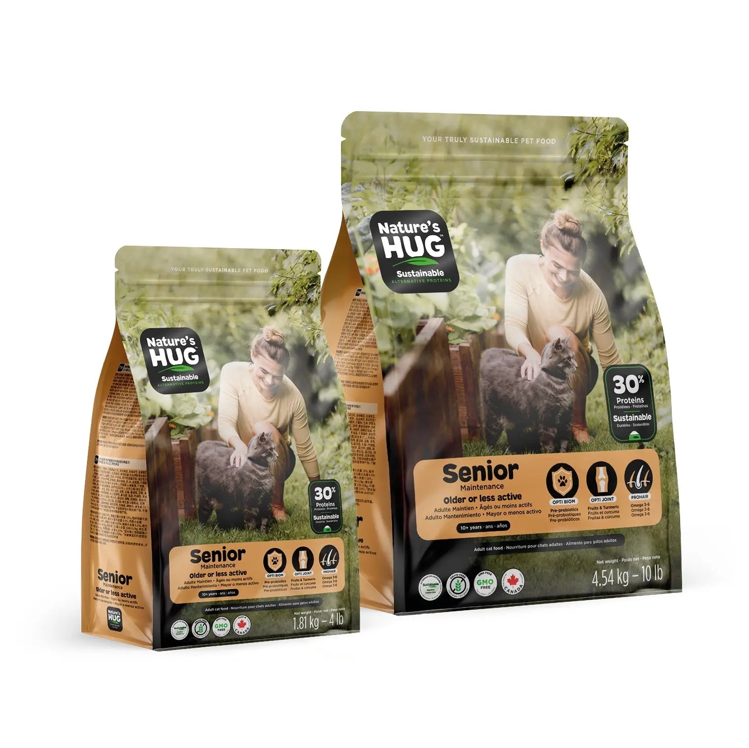 Senior, Supports Vitality Cat Food (10+ Years) With SRT™ Nature’s HUG™ Pet Food Inc.