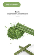 Silvervine Gall Fruit / Catnip Biscuit Sticks - 8pcs CATWANT